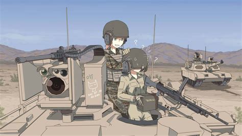 аниме танки и девочки танки война Anime Tanks And Girls Tanks War