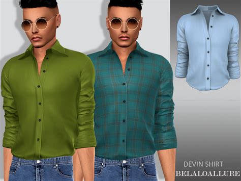 Basic Tucked In Shirt For Your Sims Enjoy Found In Tsr Category