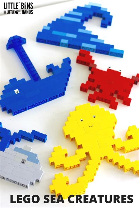Lego Ocean Animals For An Under The Sea Theme