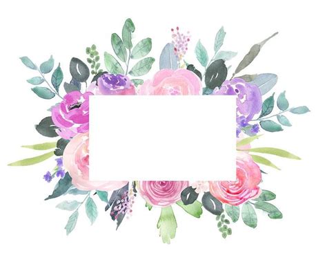 Unique designs on hard and soft cases and covers for samsung galaxy s21, s20, s10, s9, and more. Watercolor Floral Clip Art, Pink and purple rose flower ...