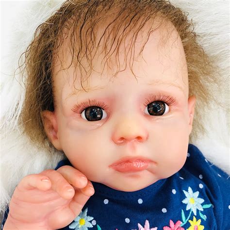 Boutique Silicone Reborn Baby Doll 50cm Vivid Looking Handmade Reborn