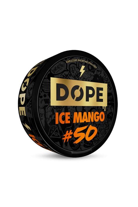 Dope Ice Mango 50 Nikotinové Sáčky Nordictioncz