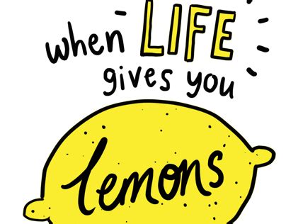 When life gives you lemons... on Behance