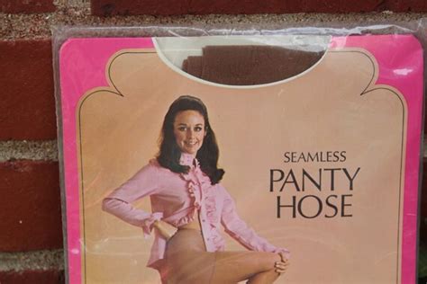 vintage 1960s nos nude panty hose gem