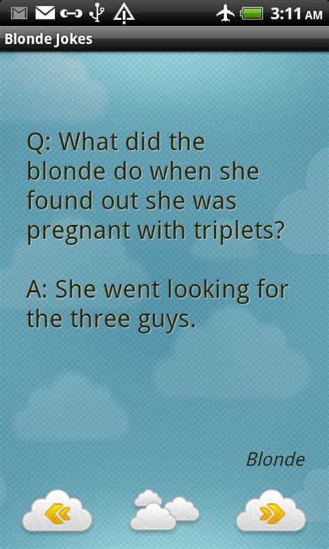Blonde Jokes Appstore For Android
