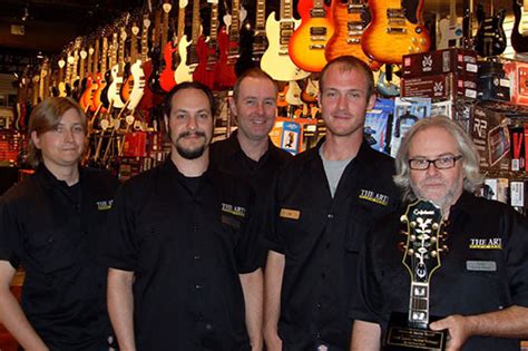 The Arts Music Store In Newmarket Ontario Receives Epiphone Dealer Award