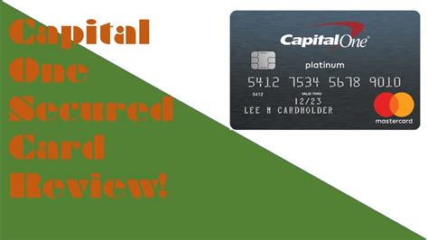 Capital One Secured Credit Card Review Youtube