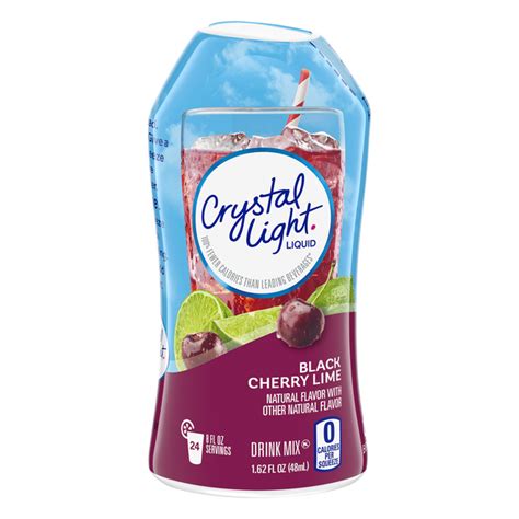 Save On Crystal Light Sugar Free Liquid Drink Mix Black Cherry Lime