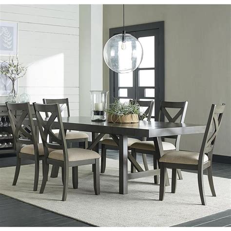 Nebraska furniture mart prides itself on offering something for every design style, be it. Omaha 7-Piece Dining Set in Weathered Grey | Nebraska ...