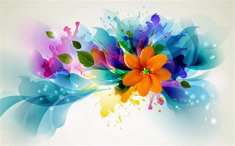 Flower Photoshop Background Desktop Wallpaper 14315 Baltana