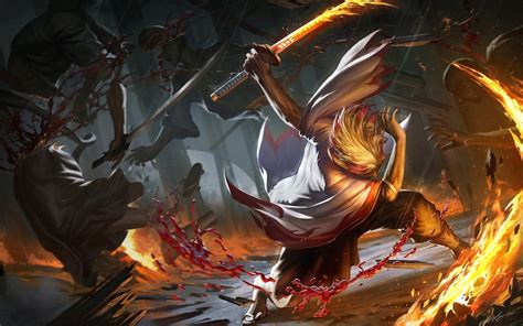 1920x1200 Resolution Kyojuro Rengoku 2019 1200P Wallpaper - Wallpapers Den