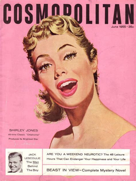 Cosmopolitan June Cover By Jon Whitcomb Vintage Magazine