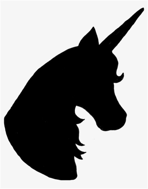 Unicorn Face Silhouette Svg For Cricut