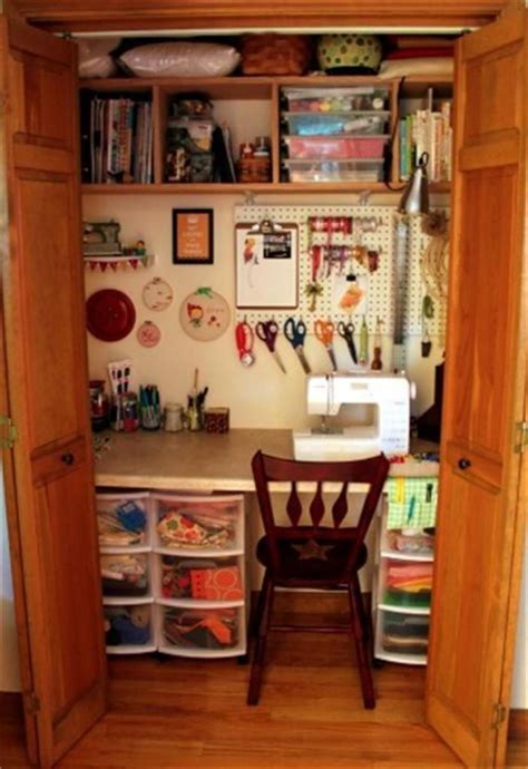 40 Best Small Craft Room And Sewing Room Design Ideas On A Budget 51