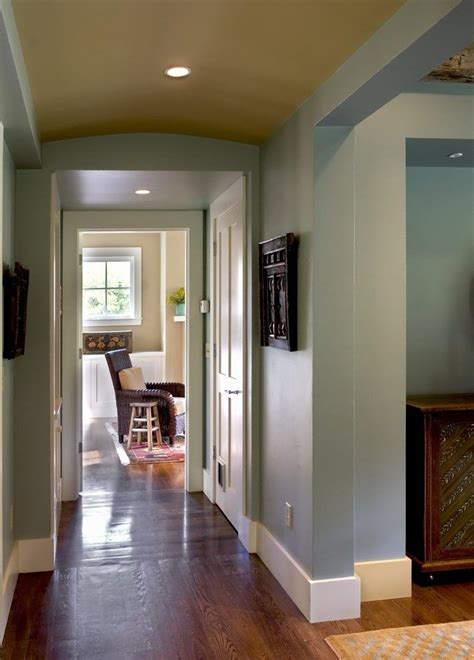 Pvc composite white colonial base moulding. Baseboard styles, Hallway decorating, Hallway design