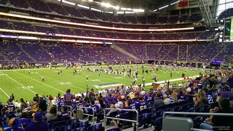 Us Bank Stadium Section 134 Minnesota Vikings