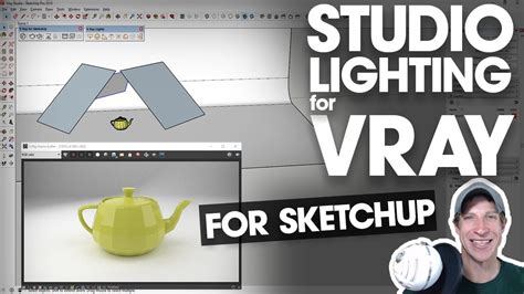 Studio Lighting In Vray For Sketchup Youtube