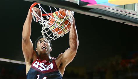 I'm guessing for an injury initially, and maybe now he just likes how it feels. USA Basketball - Anthony Davis