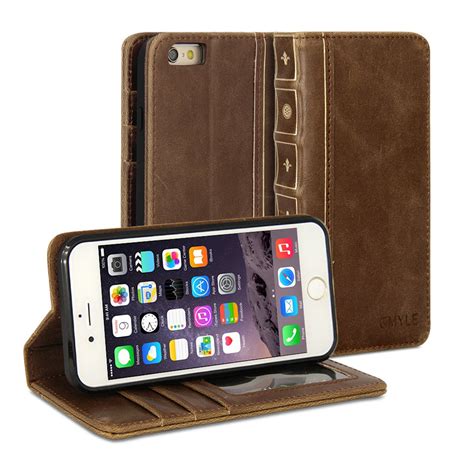 Book Case Vintage For Apple Iphone 6s Gmyle