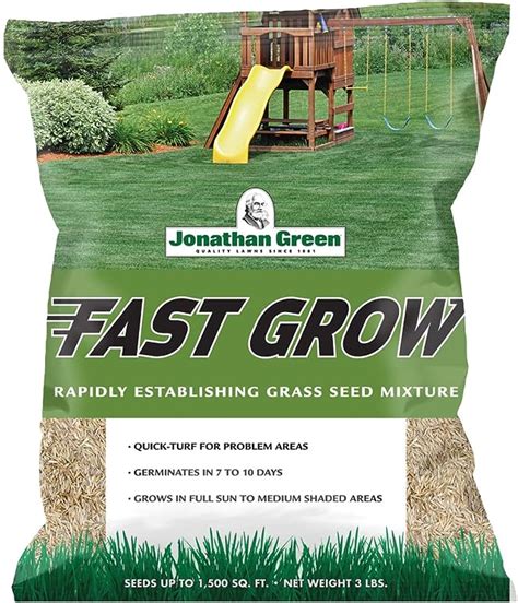 Jonathan Green 10820 Fast Grow Grass Seed Cool Season