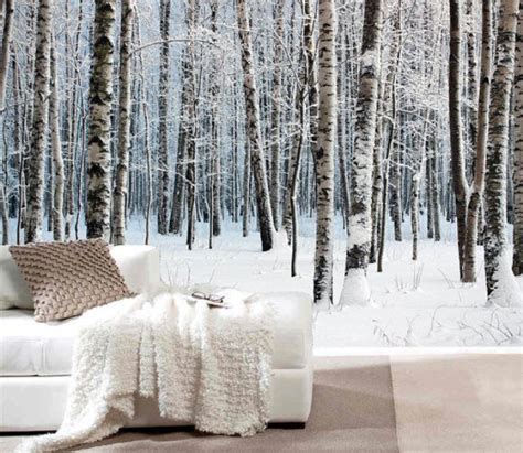 15 Impressive Wall Mural Ideas That Bring The Outdoors In Forest Wall