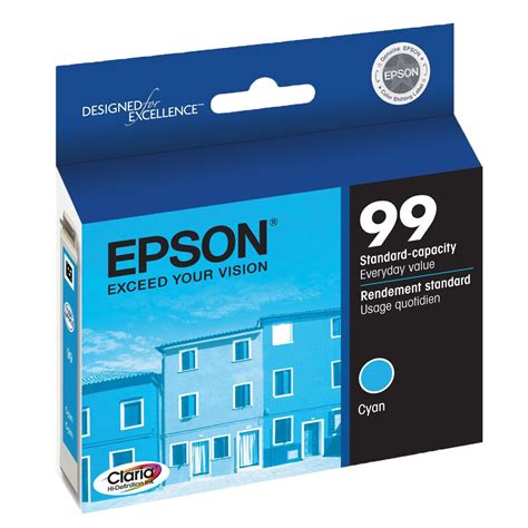 Genuine Epson 99 T0992 Cyan Ink For Artisan 700 710 725 730 800 810 835