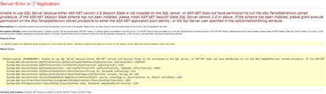 How To Fix Server Error In Application When Aspnet Is Not Installed