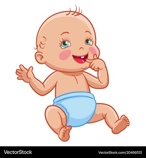 Cartoon Babies In Diapers On Royalty Free Vector Image Hot Sex Picture
