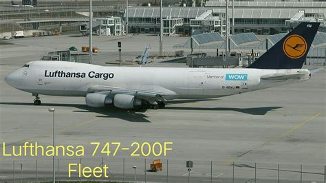 Lufthansa Cargo Boeing 747 200 Fleet History Reupload Youtube