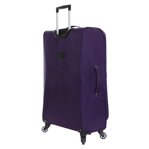 Lightweight 4 Wheeled Extra Large Cabin Trolley Luggage Suitcase Case
