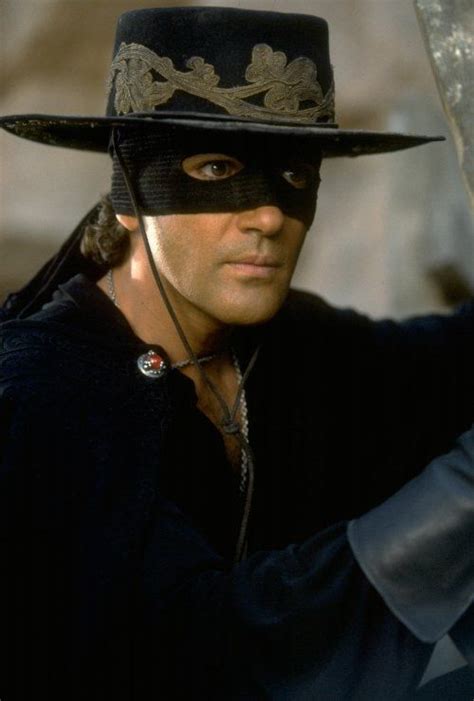 The Mask Of Zorro Who Can Resist Antonio Banderas In A Mask Zorro