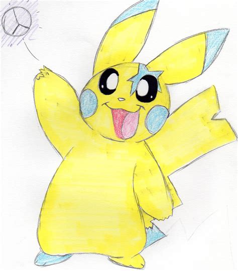Pikachu Sketch By Coca Mocha On Deviantart