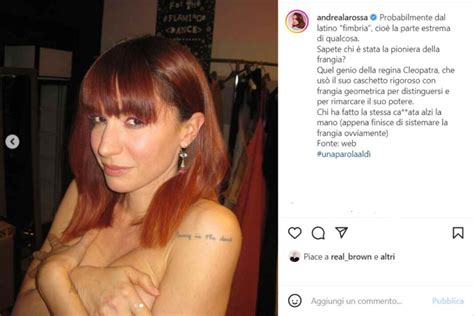 Andrea Delogu Sanremo Mai Stato Così Piccante Completamente Nuda