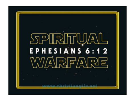 Rotating Spiritual Warfare Ephesians 6 Christian S