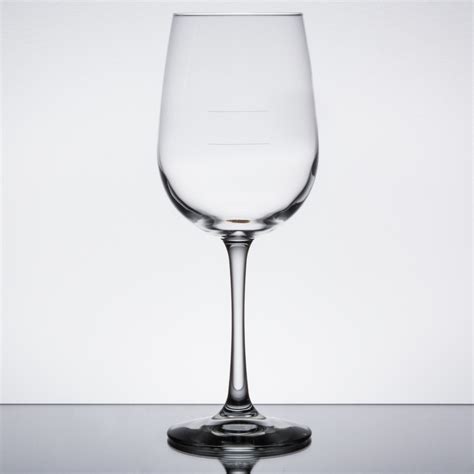 Libbey 7510 1178n Vina 16 Oz Tall Wine Glass With Pour Lines 12 Case