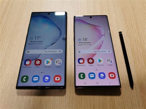 For the first time ever, the galaxy note10 comes in two sizes, so consumers can find the note that's best for. Le Samsung Galaxy Note 10 et le Galaxy Note 10 Plus ...