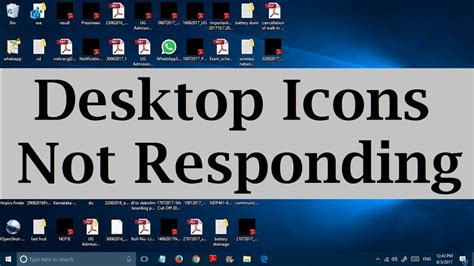 The Desktop Icon Is Not Responding