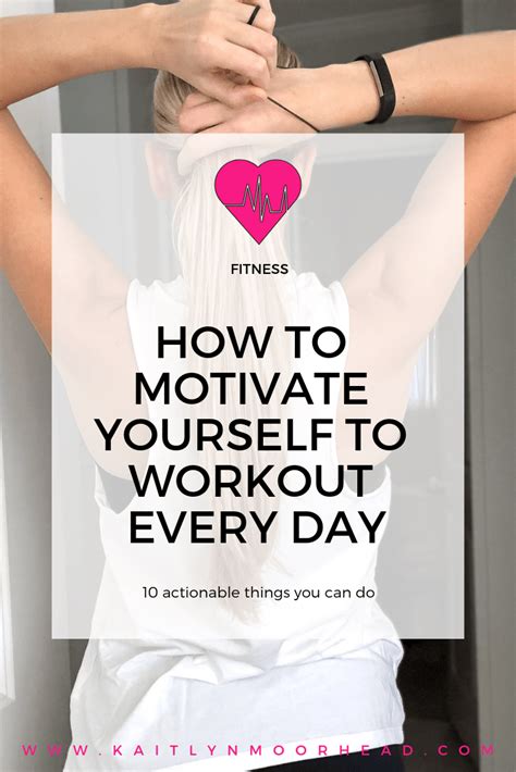 10 Easy Ways To Motivate Yourself To Work Out Health And Fitness Tips