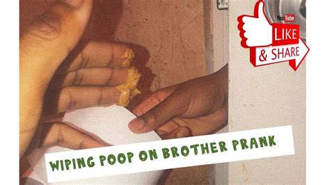 Poop Prank On Lil Brother 😂💩funny Reaction Youtube