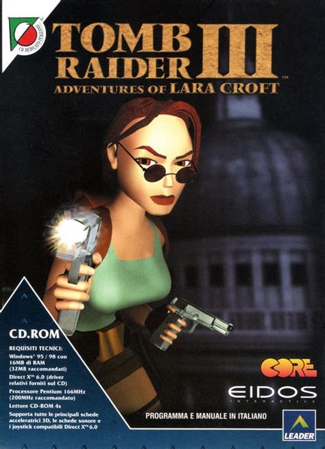 Tomb Raider Iii Adventures Of Lara Croft 1998 Macintosh Box Cover