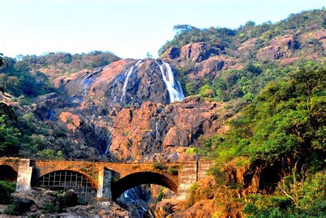 Natures Superb Water Symphony Things To Do At Dudhsagar Falls