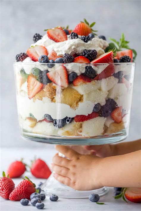 Quick And Easy Strawberry Shortcake Trifle Story Telling Co