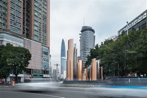 A Kinetic Sculpture In Luohu Shenzhen China By Meng Architects 谷德设计网