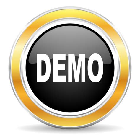 Demo Icon — Stock Photo © Alexwhite 8742811