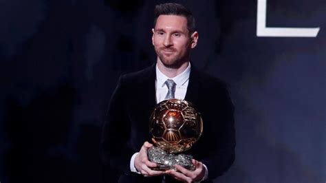 Messi Recibió El Sexto Balón De Oro Y Se Convirtió En El Máximo Ganador De La Historia