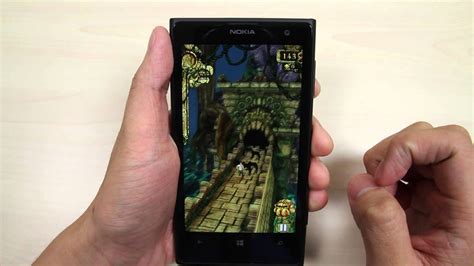 Nokia Lumia 1020 Temple Run 2 Game Play Video Youtube