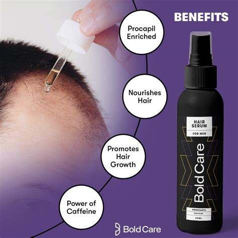 Bold Care Procapil Hair Growth Serum For Men 60ml Formula For Hair