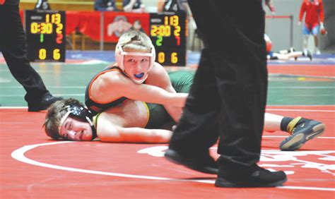 Beavers Fight Hard At State Duals Fairborn Daily Herald