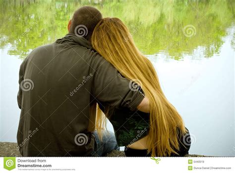 Love Concept: Two Lovers Hugging Stock Image - Image of blond ...