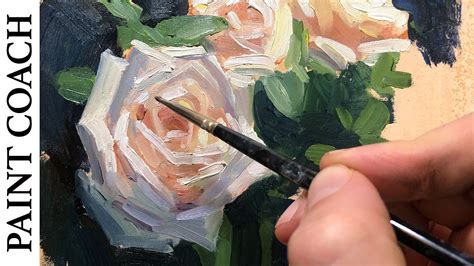 How To Paint Realistic Flowers In Oil Top Tips Youtube